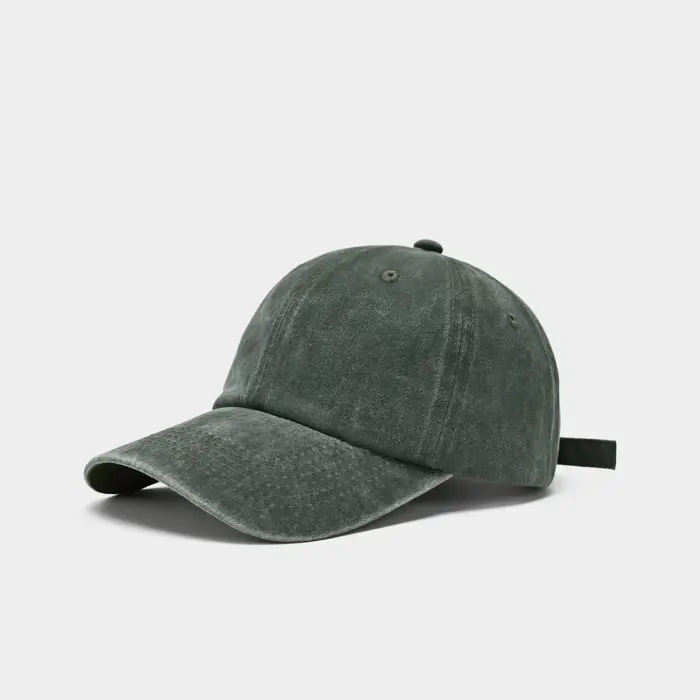 Casquette de baseball pour hommes, protection solaire lavée à l'eau, avec un petit visage, chapeau r