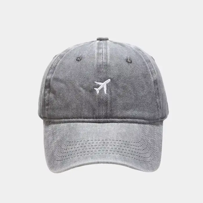 Casquettes de Baseball en coton brodées d'avion réglables pour hommes et femmes, chapeaux de camionn