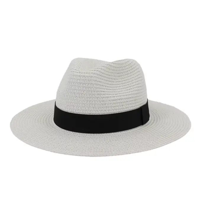 Chapeau anderde plage à large bord pour hommes et femmes, grande taille 60cm, chapeau de paille de s