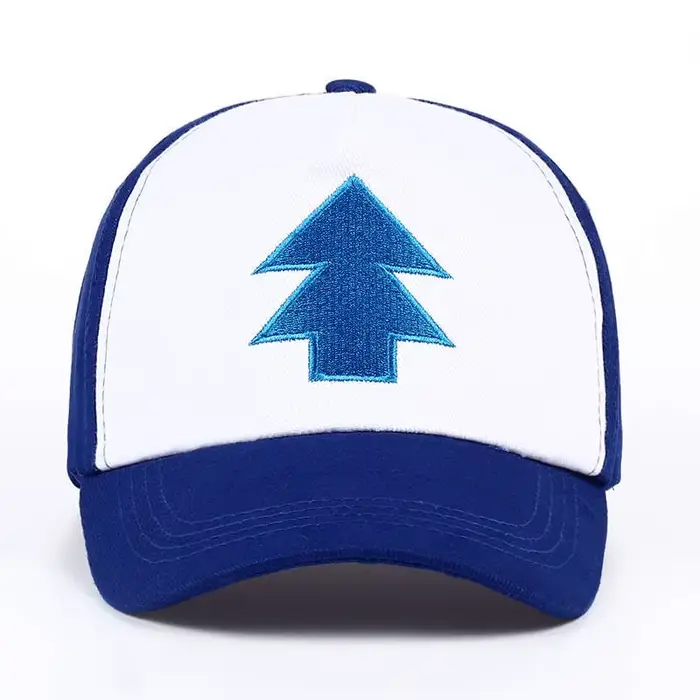Casquette de baseball Cartoon Pines Gravity Falls pour garçon et fille motif Dipper extérieur quatre saisons ajustement réglable