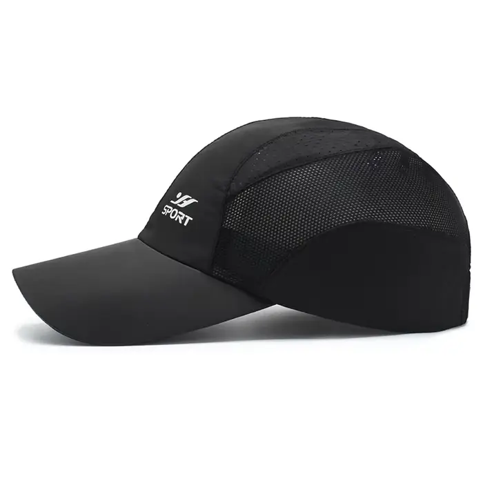Restez protégé par style : casquette de baseball avec protection UV avec capote souple à séchage rapide