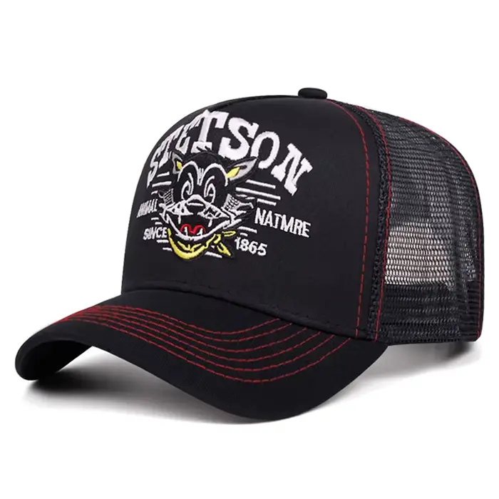 Nouvelle Casquette de Baseball 2026 avec Broderie Chat Cartoon, Style Hip Hop et Skateboard, Décorat