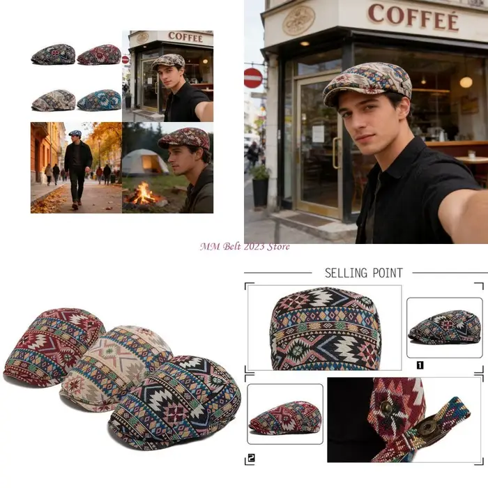 Casquette béret moderne 49ME chapeau sportif respirant pour femmes hiver extérieur occassions spéciales