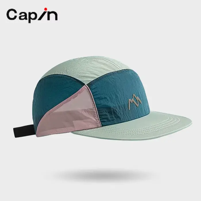 Casquette de Baseball d'été à séchage rapide pour hommes et femmes, 5 panneaux, tendance de rue, pol