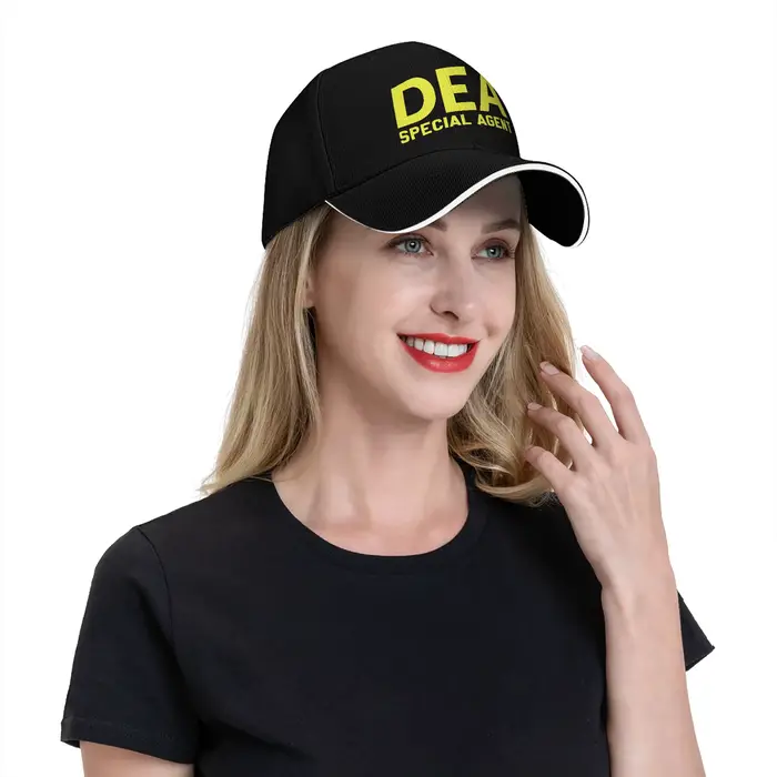 Casquettes de baseball d'été DEA Special Agent Merch pour hommes et femmes