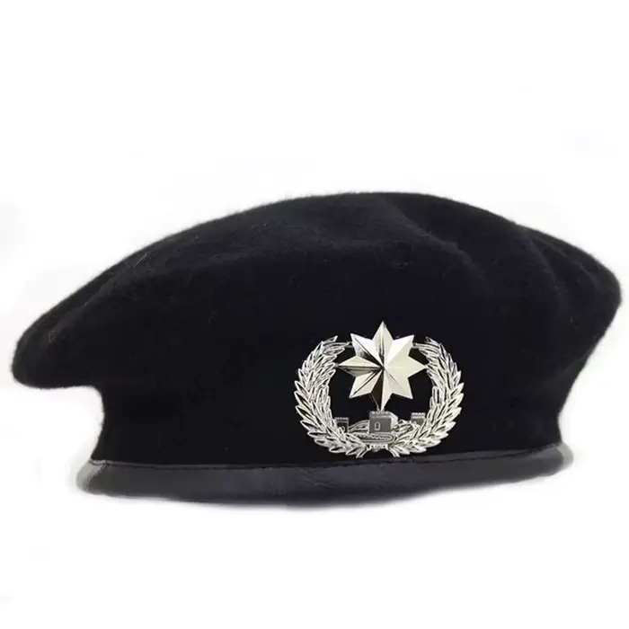 Chapeau béret en laine pour hommes et femmes costume de cosplay fête casquette de marin polyvalent style novateur geometrique elegant occassionnel
