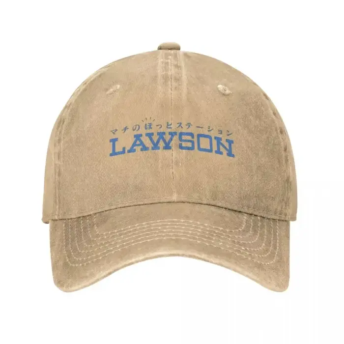 Lawson dépanneur japon casquettes de Baseball lavé Denim chapeaux en plein air réglable Hip Hop Base