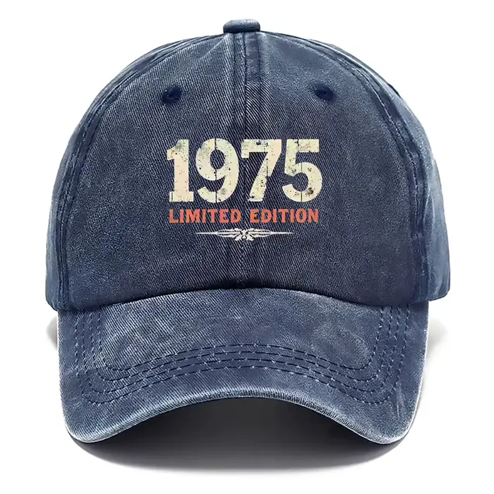 Casquette de style vintage 1975, idéale pour les activités de plein air des hommes, les sorties à la