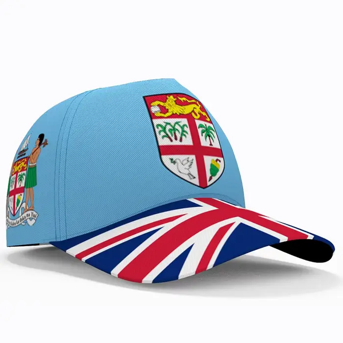 Casquettes de baseball Fidji personnalisées en 3D