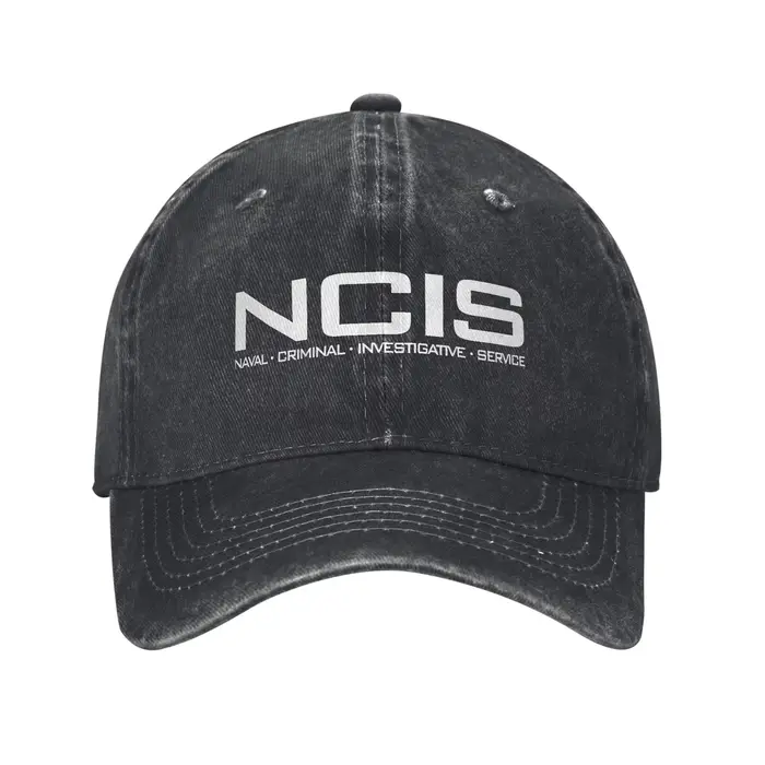 NCIS – casquette de Baseball du Service d'enquête criminelle navale, casquette de soleil rétro délav