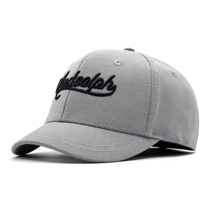 Casquette de baseball à bord court pour homme, chapeau à grosse tête, dos fermé, casquettes ajustées