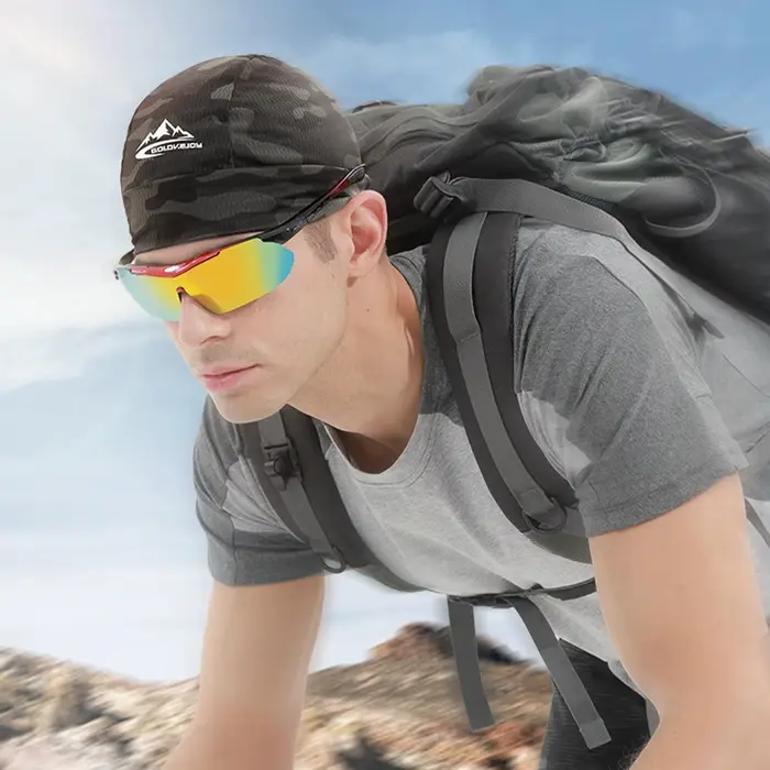 Casquette intérieure de casque de cyclisme en maille respirante acrylique solide pour hommes course de vélo randonnée ski sous-casque