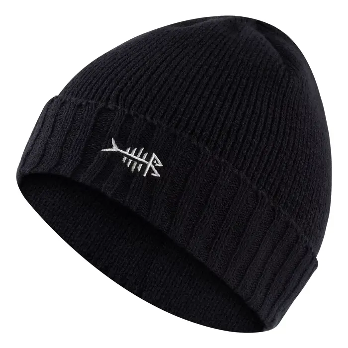 BASSDspatule-Bonnet d'hiver unisexe avec doublure Smile, optique chaude, coupe extensible, bonnet en