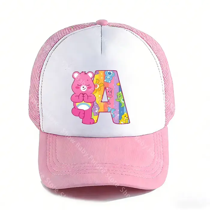 Casquette de baseball Care Bears mignonne pour filles, garçons, femmes, style anime, décontractée, p