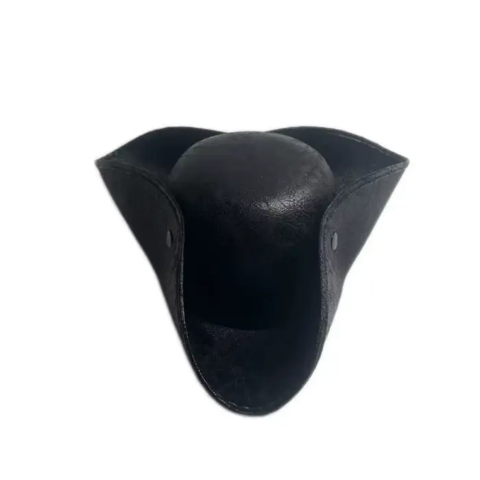 Chapeaux de soleil en simili cuir, chapeau de pirate vintage, chapeau de capitaine pour hommes et fe
