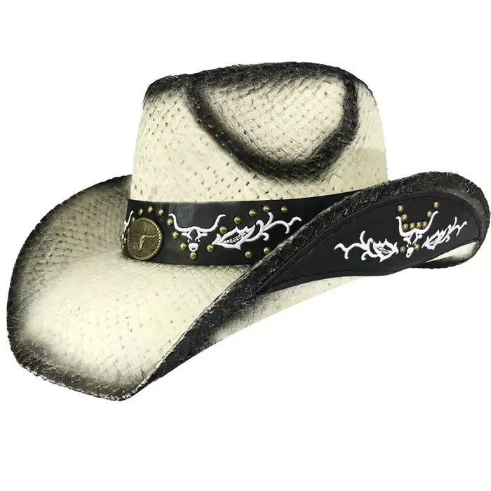 Chapeaux de paille de Style occidental pour hommes et femmes