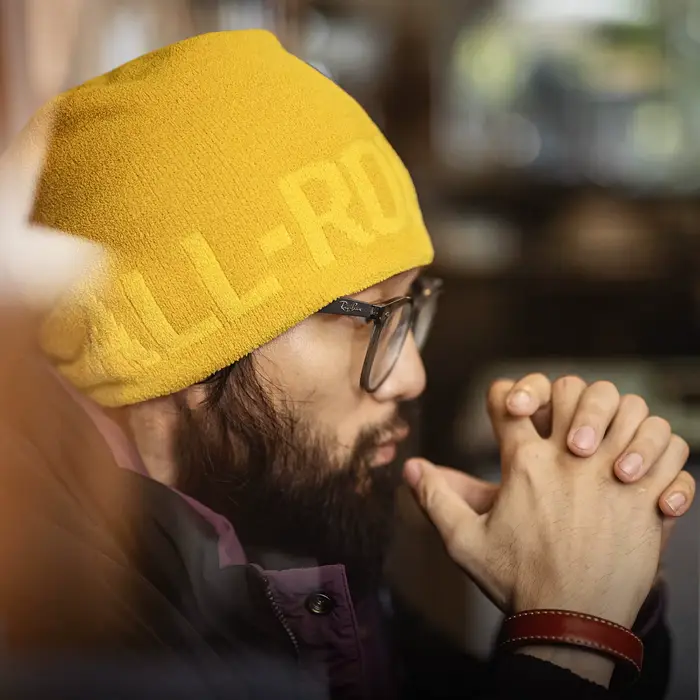 Maden – bonnet en tricot Jacquard jaune, doublure polaire douce, chapeau d'hiver pour l'extérieur, c