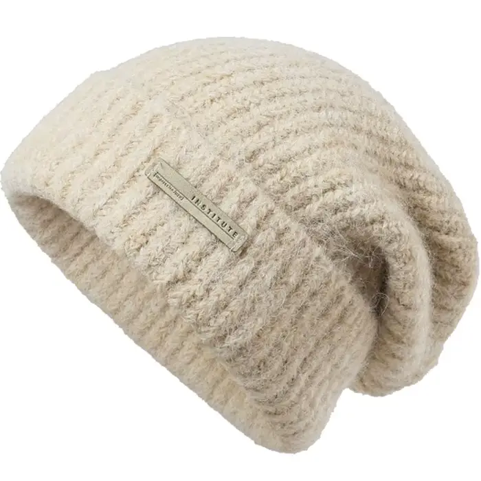 Bonnet tricoté en laine pour Couple