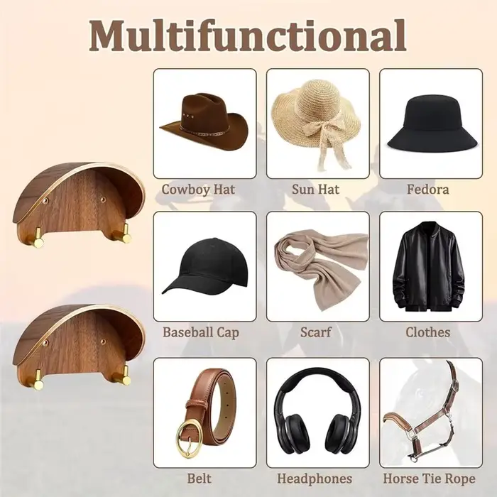 Porte-chapeau de cowboy