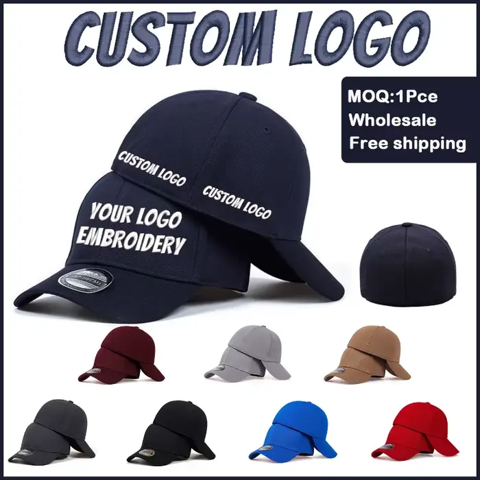 Casquettes entièrement brodées sur mesure Fedoryn pour hommes et femmes