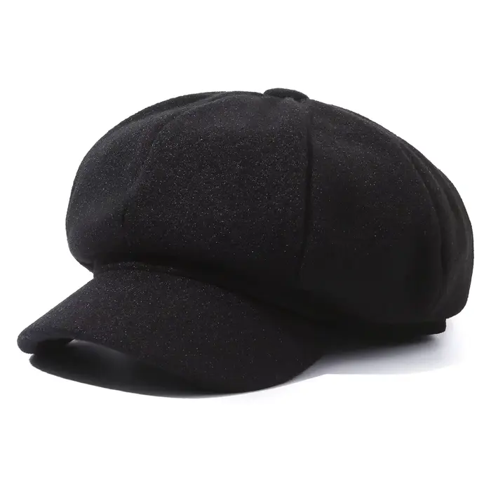 Casquette avant, casquette à visière de style britannique rétro, chapeau de peintre de style coréen,