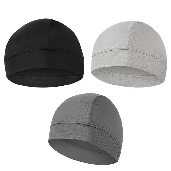 Bonnet d'été en maille fine et respirante avec tête de mort