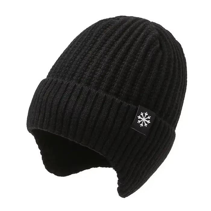 Chapeau pour hommes hiver chaud tricoté chapeau Protection des oreilles épaissi hiver automne/hiver 