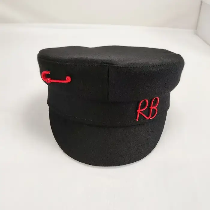 Casquette de luxe Baker Boy lettre laine Newsboy béret casquettes pour femmes plat haut militaire marine hiver chapeaux Boinas Para Mujer