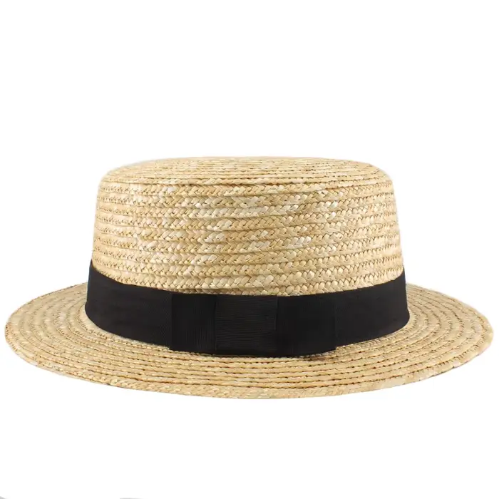 2 TANParent-enfant, Homme, Femme, Enfant, Chapeau de Bateau pio en Paille, Casquettes de Marin, Été,