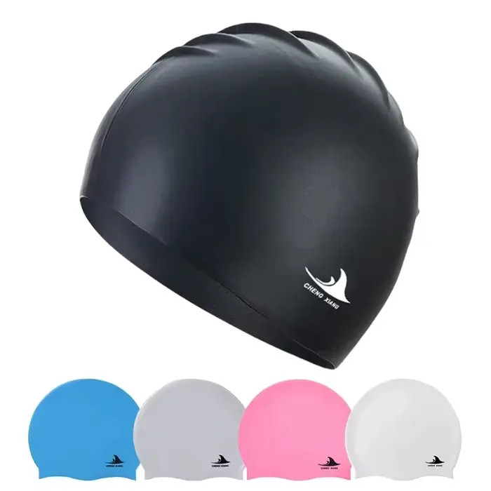 Bonnet de bain en silicone 55g pour hommes et femmes