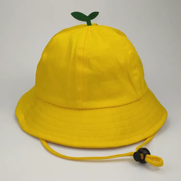 Dessin animé petite herbe seau chapeau Panama pêcheur casquette mignon petite herbe chapeau homme fe