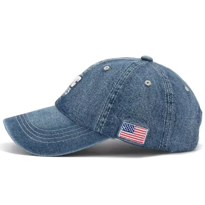 Casquettes de baseball unisexes brodées NYC 1985