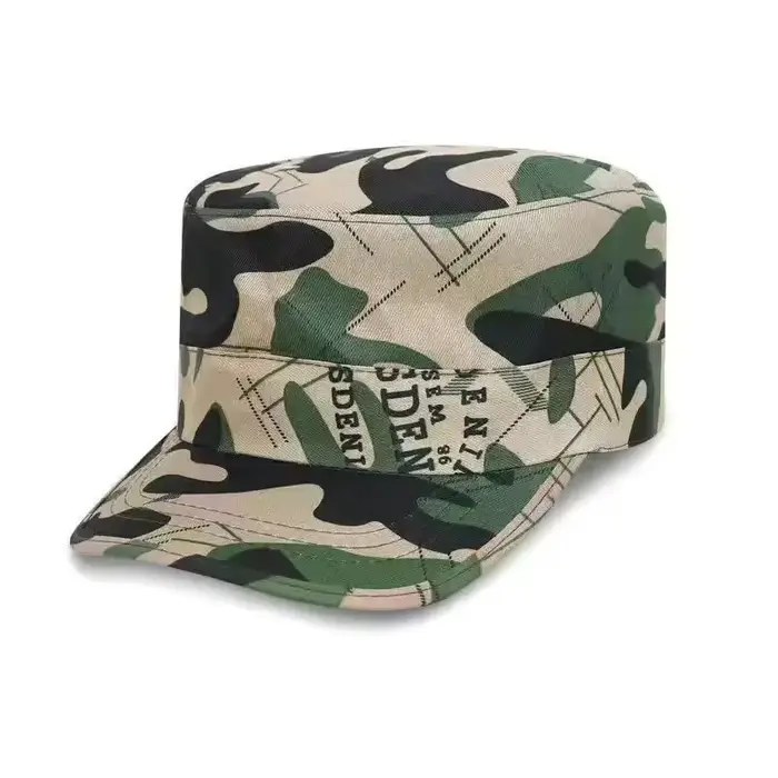 Casquette de pêche de Camouflage en plein air, Protection solaire, chapeau tactique à bord rond, cha