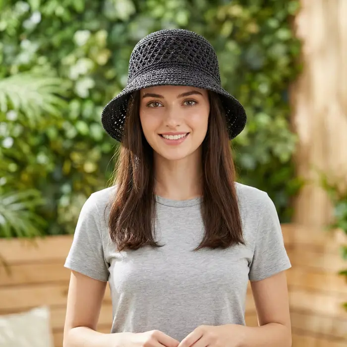 Chapeau de soleil élégant pour femme