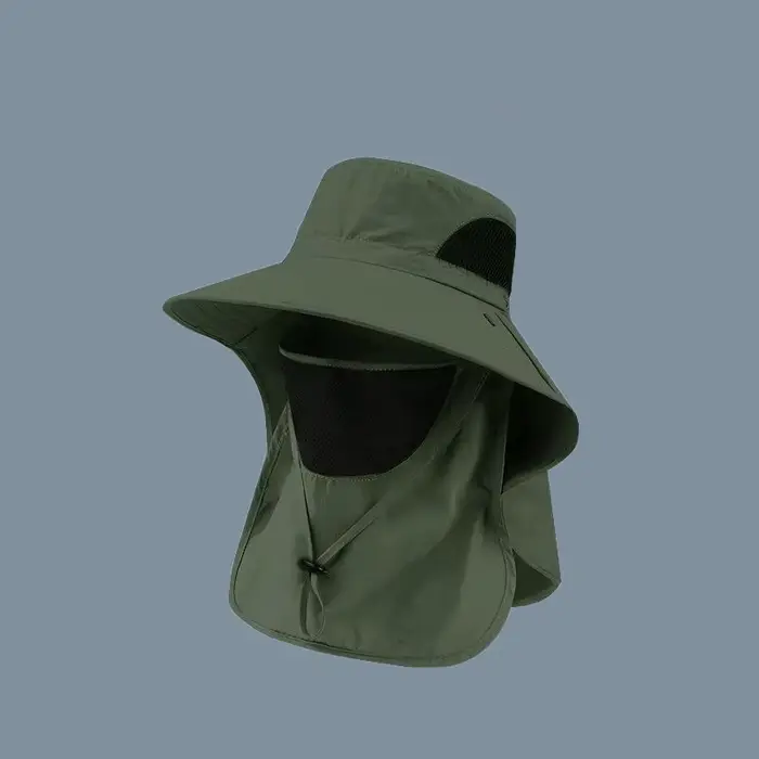 Chapeau de pêcheur pour l'été, protection UV, chapeau de soleil pour les voyages en plein air, chape