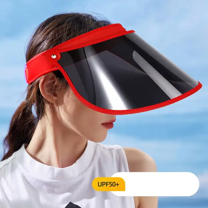 Chapeau de soleil à visière Anti-UV pour hommes et femmes