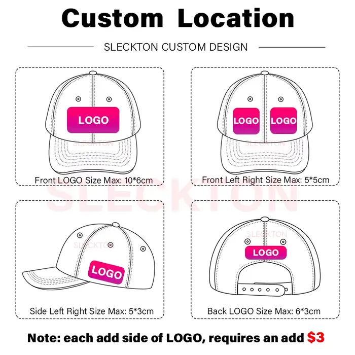 SLECKTON Logo personnalisé haute qualité daim maille Baseball chapeau lettre broderie marque conception en plein air Sport casquette en gros mode