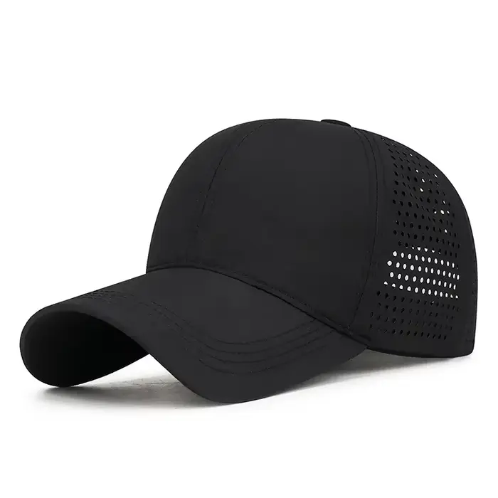 Casquette de soleil de Sport légère pour hommes et femmes, chapeau respirant perforé au Laser à séch
