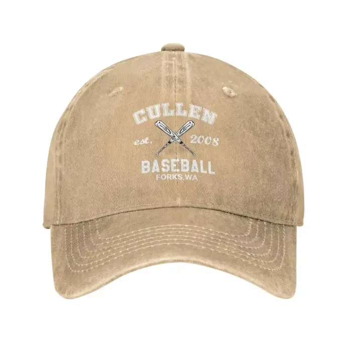 Casquette de baseball Cullen Twilight pour hommes et femmes, casquette vintage délavée, idéale pour 
