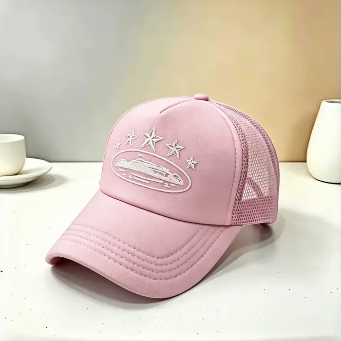 Nouvelle casquette de baseball tendance européenne et américaine avec imprimé unique de bateau de croisière